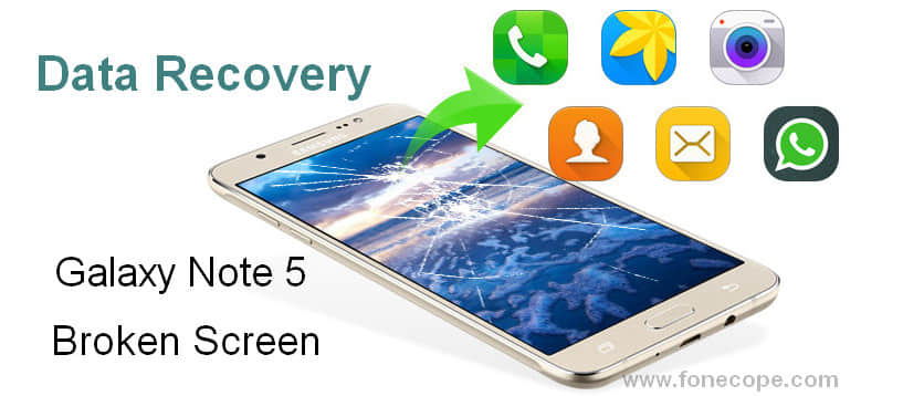 recover data from broken galaxy note 5