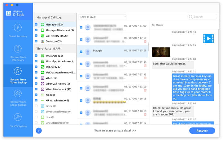 3 Fast Steps To Recover Deleted IMessages From IPhone On PC Mac