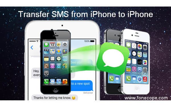 transfer text messages from iphone to new iphone