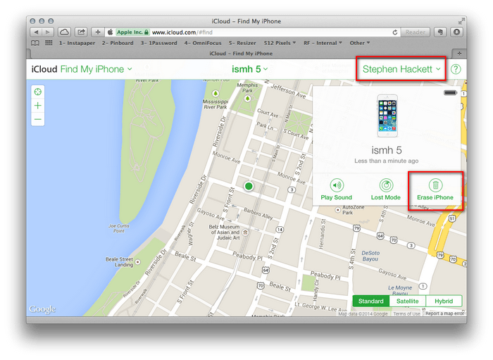 bypass iphone 6 password with find my iphone