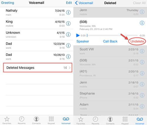 How To Retrieve Deleted Voicemail On An IPhone Fixed 