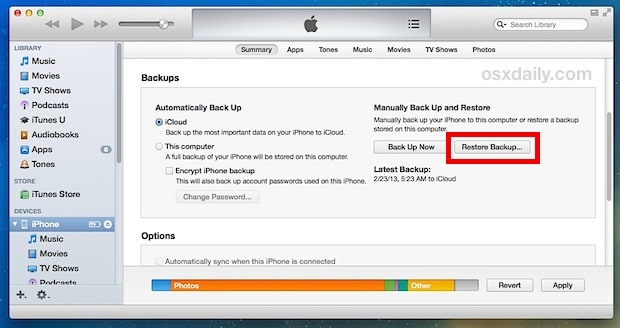 extract contacts from itunes backup