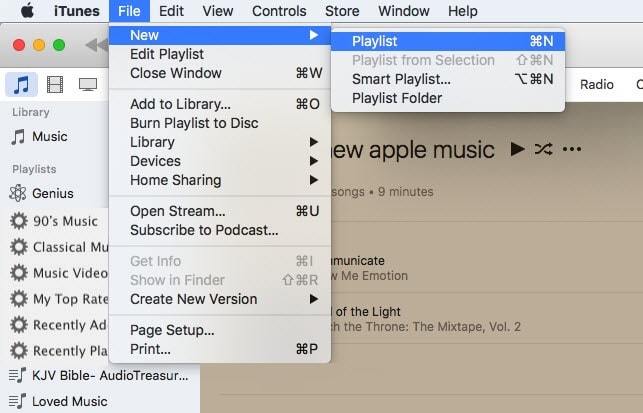 itunes how to convert downloaded song to an mp3