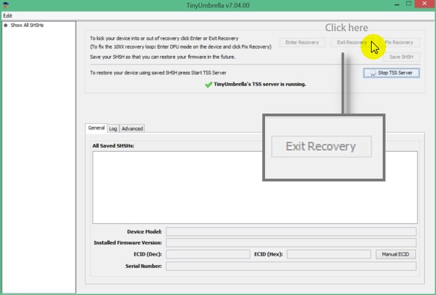 tinyumbrella fix recovery download